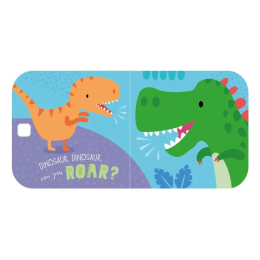 Sensory Snuggables Dinosaur Puppet Soft Book