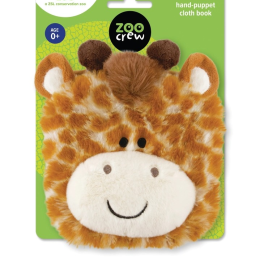 Giraffe Hand-Puppet Cloth Book
