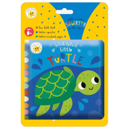 Splish Splash Little Turtle - Bathtime Book by Little Stars