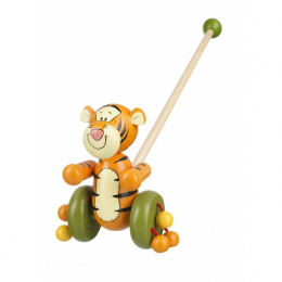 Tigger Push Along Wooden Toy - Boxed