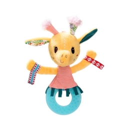 Zia The Giraffe  Teething Rattle