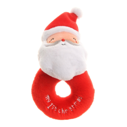 My 1st Christmas - Santa Ring Rattle