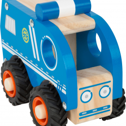 Wooden Toy Police Car