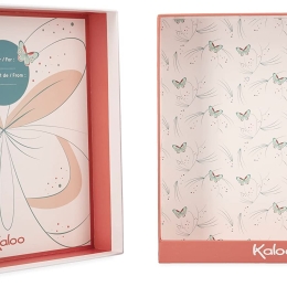 Kaloo Plume - Bubble of Love  - Cinnamon Bear Comforter/Doudou