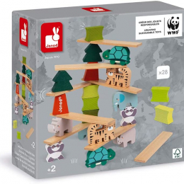 WWF Animal Stacking Game by Janod