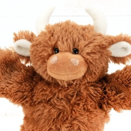 Highland Coo - Hand Puppet