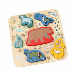 We're Going on a Bear Hunt Wooden Shape Puzzle