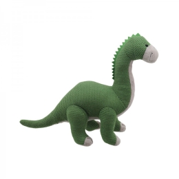 Wilberry - Knitted Brontosaurus Dinosaur Medium Soft Toy